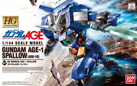 Mô hình HG Age 1/144 Age 1 Spallow - Chính hãng Bandai Nhật Bản