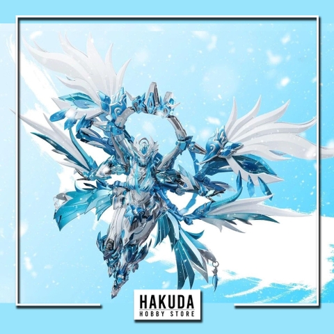 Mô hình Metal Build CD 03B Chu Tước Băng Rosefinch Zhuque Ice Blue Color (Tặng Bonus) - Mô hình chính hãng Cangdao