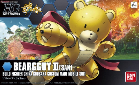 Mô hình HGBF 005 1/144 HG Bearguy III (San) - Chính hãng Bandai Nhật Bản