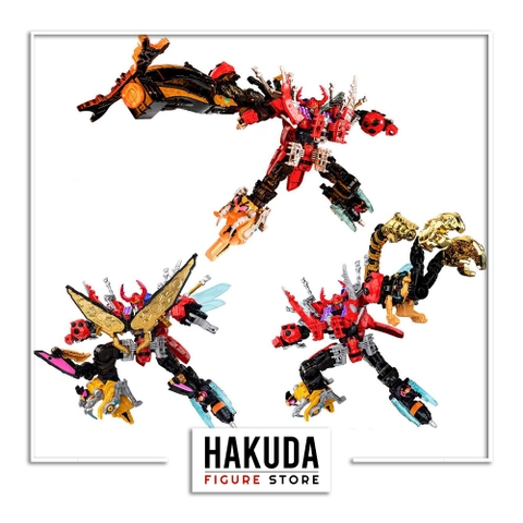 Mô hình Super Sentai DX Gattai Three Great Shugod Set (King Ohger) - Chính hãng Bandai Nhật Bản