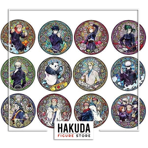 Đĩa Gacha Ngẫu Nhiên Jujutsu Kaisen Disk Art - Chính hãng Bandai Nhật Bản