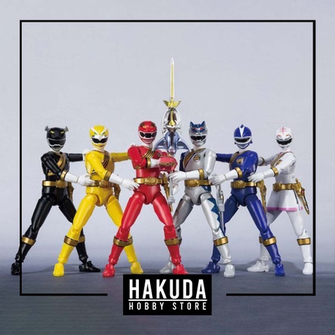 Mô hình P-Bandai Shodo Super Gao Ranger - Chính hãng Bandai Nhật Bản
