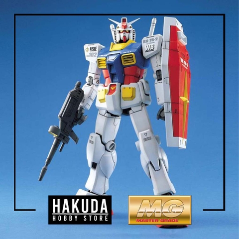Mô hình MG 1/100 RX 78 2 Gundam Ver 1.5 - Chính hãng Bandai Nhật Bản
