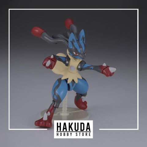 Mô hình Pokemon Plamo Collection 35 Mega Lucario (Select Series) - Chính hãng Bandai Nhật Bản