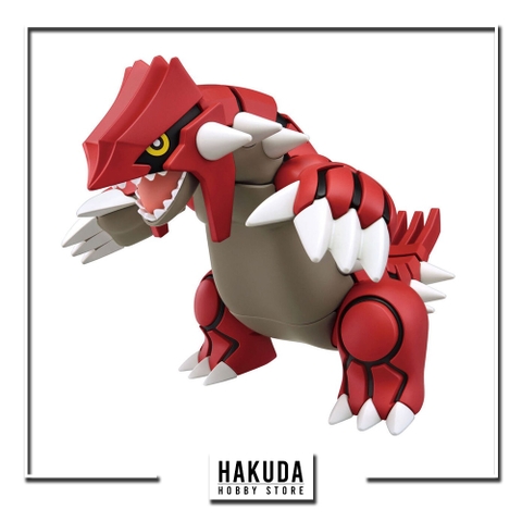 Mô hình Pokemon Plamo Collection 54 Groudon (Select Series) - Mô hình chính hãng Bandai Nhật Bản