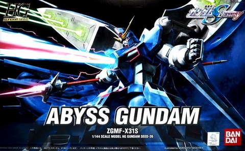 Mô hình HG Seed 26 1/144 Abyss Gundam - Mô hình Gundam chính hãng Bandai Nhật Bản
