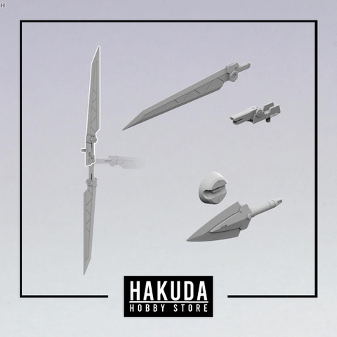 Mô hình phụ kiện Builders Parts HD MS Sword 01 - Chính hãng Bandai Nhật Bản
