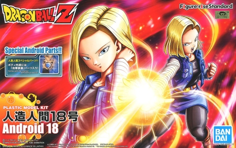 Mô hình Dragon Ball Figure-rise Standard Android 18 - Chính hãng bandai Nhật Bản