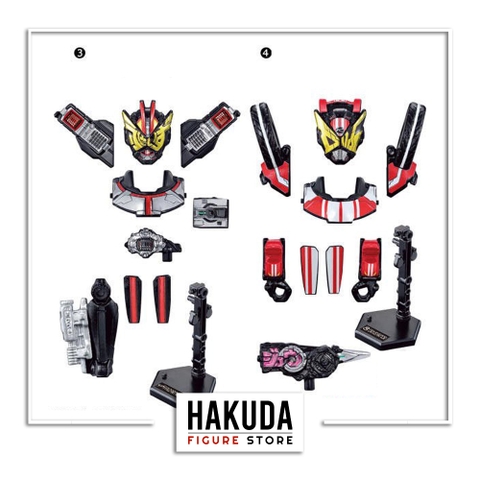 Mô hình Sodo Kamen Rider Zi-O Ride 2 - Chính hãng Bandai Nhật Bản