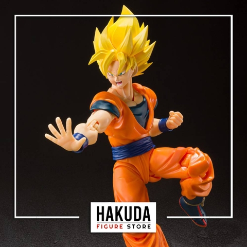 Mô hình S.H.Figuarts 1/12 SHF Super Saiyan Full Power Son Goku - Chính hãng Bandai Nhật Bản