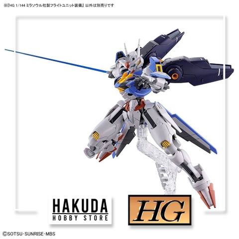 Mô hình HGWM 13 1/144 HG Mirasoul Flight Unit - Chính hãng Bandai Nhật Bản