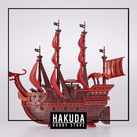 Mô hình tàu One Piece (15cm) - Red Force Film Red Ver. (Băng tóc đỏ) - Chính hãng Bandai Nhật Bản