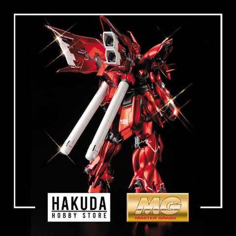 Mô hình MG 1/100 Sinanju Ver Ka (Titanium Finish) - Chính hãng Bandai Nhật Bản
