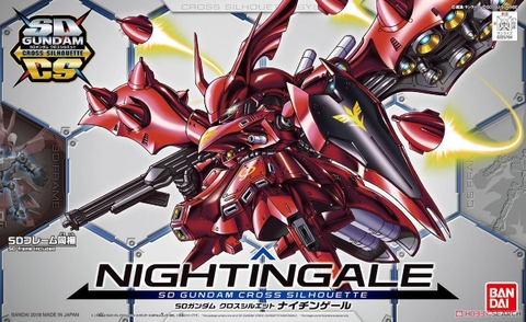 Mô hình SDCS 03 SD Gundam Cross Silhouette Nightingale - Chính hãng Bandai Nhật Bản