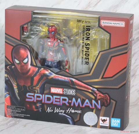 Mô hình S.H.Figuarts 1/12 SHF Iron Spider (Spider Man No Way Home) - Chính hãng Bandai Nhật Bản
