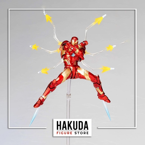 Mô hình Amazing Yamaguchi No.013 Iron Man Bleeding Edge Armor - Chính hãng Revoltech Nhật Bản