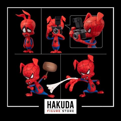 Mô hình SVAction 1/12 Spider Gwen & Spider Ham (Into The Spiderverse) - Chính hãng Sentinel