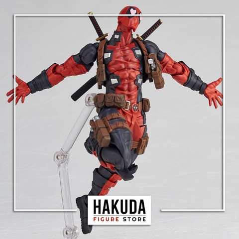 Mô hình Amazing Yamaguchi No.025 Deadpool (Ver 2.0) - Chính hãng Revoltech Nhật Bản