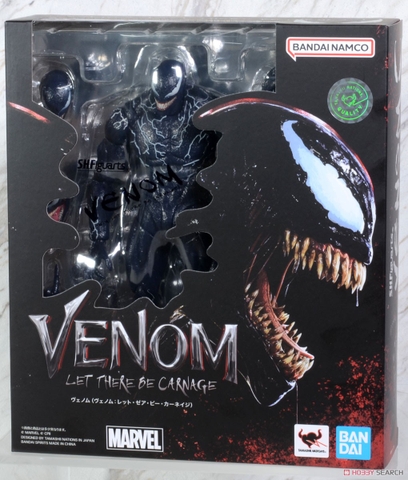 Mô hình S.H.Figuarts 1/12 SHF Venom (Let There Be Carnage) - Chính hãng Bandai Nhật Bản