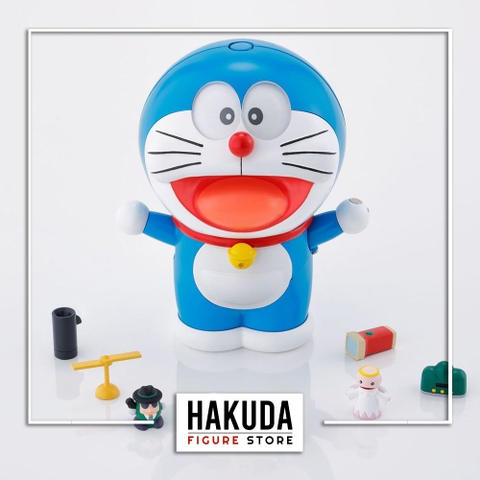 Mô hình Kim Loại Chogokin Guru Guru Doraemon - Chính hãng Bandai Nhật Bản