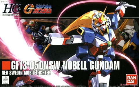 Mô hình HGFC 1/144 HG Nobell Gundam - Chính hãng Bandai Nhật Bản