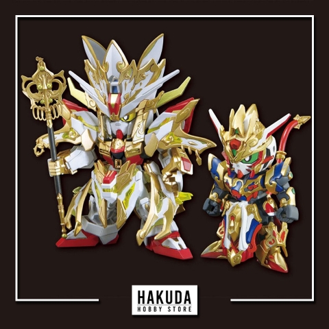 Mô hình SDWH SD Wukong Impulse Gundam (Childhood Ver.) & Sanzhang Strike Freedom Gundam Set - Chính hãng Bandai Nhật Bản