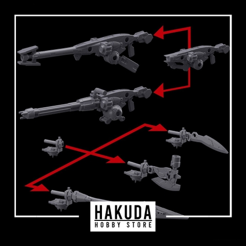 Mô hình 30MM Option Weapon 1 For Portanova - Chính hãng Bandai Nhật Bản