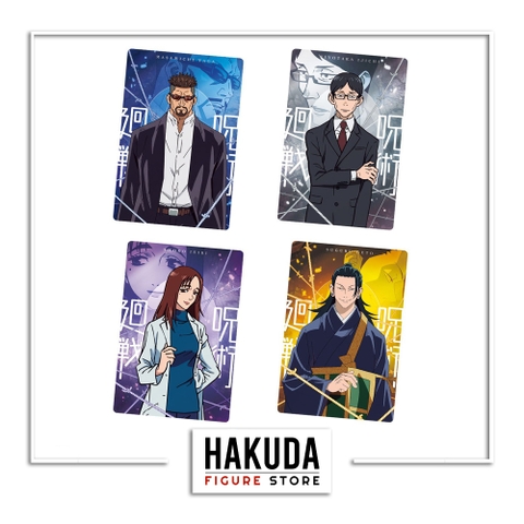 Bánh Xốp Gacha Thẻ Bài Jujutsu Kaisen Movie 0 - Chính hãng Bandai Nhật Bản