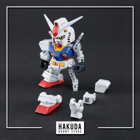 Mô hình SDCS 01 SD RX 78 2 Gundam - Chính hãng Gundam Bandai Nhật Bản