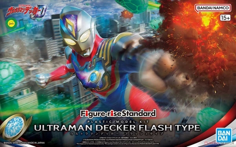 Mô hình Figure-rise Standard Ultraman Decker Flash Type - Chính hãng Bandai Nhật Bản