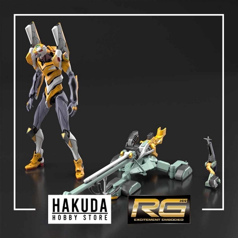 Mô hình RG Eva 1/144 Evangelion 00 Unit-00 DX Positron Cannon Set - Mô hình gundam chính hãng Bandai Nhật Bản