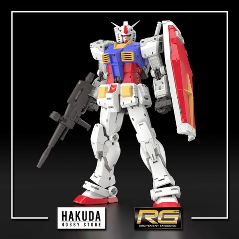 Mô hình RG 40 1/144 RX 78 2 Gundam Ver 2.0 - Mô hình gundam chính hãng Bandai Nhật Bản