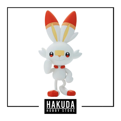 Mô hình Pokemon Plamo Collection Quick! 05 Scorbunny - Mô hình chính hãng Bandai Nhật Bản