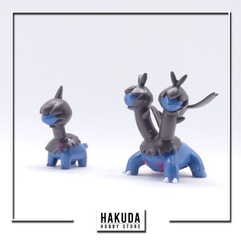 Mô hình Pokemon Plamo Collection 22 Hydreigon Evolution Set (Select Series) - Chính hãng Bandai Nhật Bản