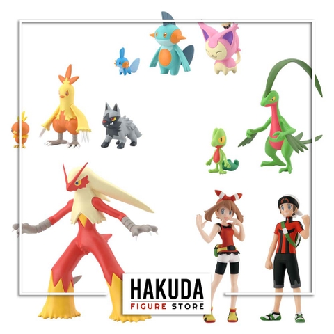 Mô hình Pokemon Scale World Hoenn Region - Chính hãng Bandai Nhật Bản