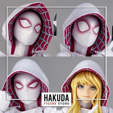Mô hình Amazing Yamaguchi No.004 Spider Gwen - Chính hãng Revoltech Nhật Bản