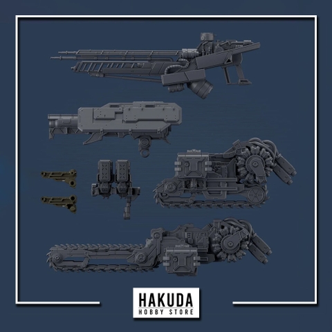 Mô hình 30MM Armored Core VI Fires Of Rubicon Schneider Wrecker Milk Tooth - Chính hãng Bandai Nhật Bản