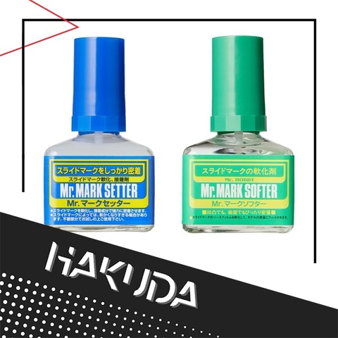 Softer và Setter - Dung dịch hỗ trợ dán decal nước
