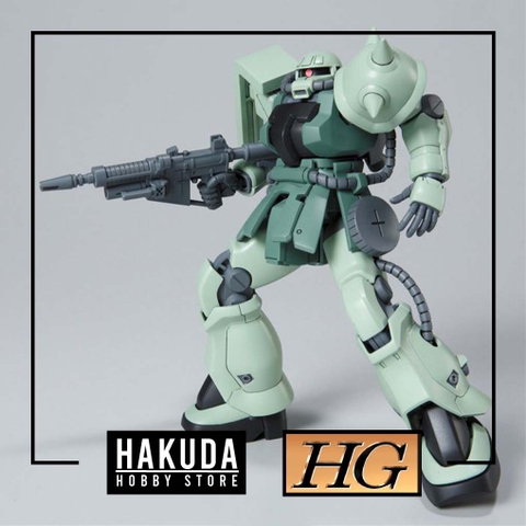 Mô hình HGUC 1/144 HG F2 Zaku (Zeon Type) - Chính hãng Bandai Nhật Bản