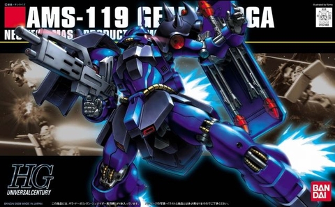 Mô hình HGUC 092 1/144 Geara Doga (Rezin Custom) - Chính hãng Bandai Nhật Bản