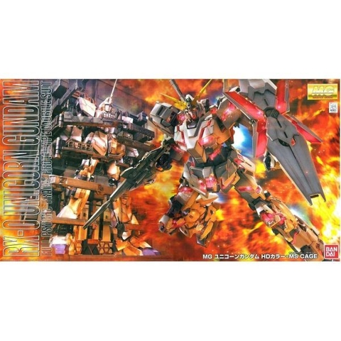 Mô hình MG 1/100 Unicorn Gundam Screen Image Special - Mô hình Gundam chính hãng Bandai Nhật Bản