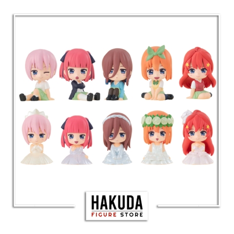 Mô hình Gacha Relacotte Chibi Movie The Quintessential Quintuplets (Nhà có 5 nàng dâu) - Chính hãng Bandai