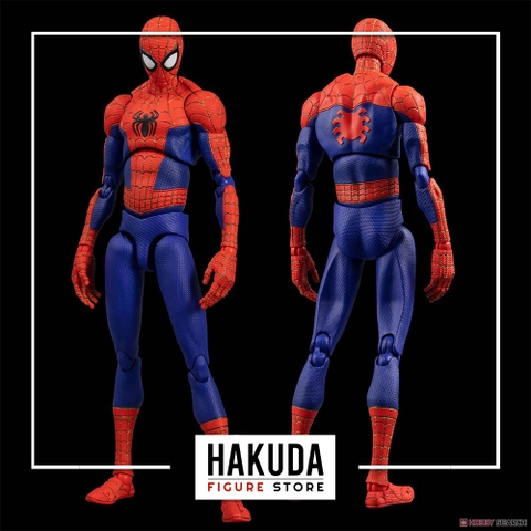 Mô hình SVAction 1/12 Spider Man Peter B. Parker (Into The Spiderverse) - Chính hãng Sentinel
