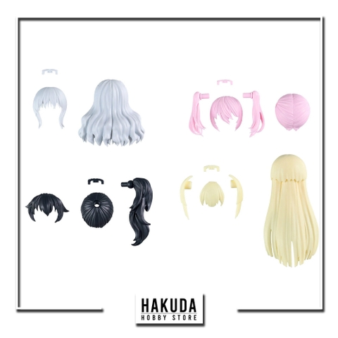 Mô hình 30MS Option Hair Style Vol.11 All 4 Types - Chính hãng Bandai Nhật Bản