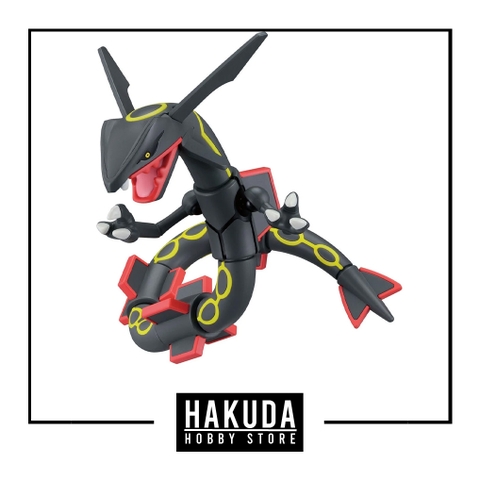 Mô hình Pokemon Plamo Collection Black Rayquaza (Select Series) - Chính hãng Bandai Nhật Bản