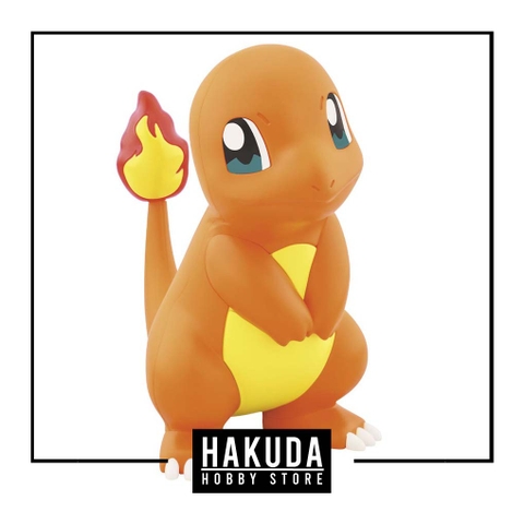 Mô hình Pokemon Plamo Collection Charmander - Mô hình chính hãng Bandai Nhật Bản