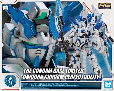 Mô hình RG 1/144 Unicorn Gundam Perfectibility (The Gundam Base Limited) - Chính hãng Bandai Nhật Bản