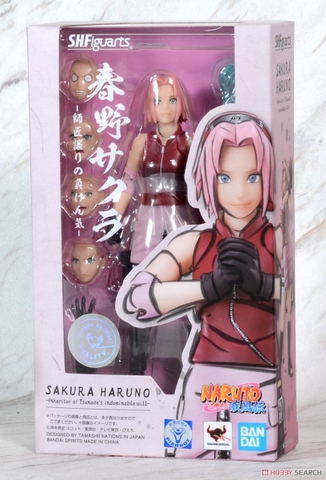 Mô hình S.H.Figuarts 1/12 SHF Sakura Haruno 2.0 - Chính hãng Bandai Nhật Bản