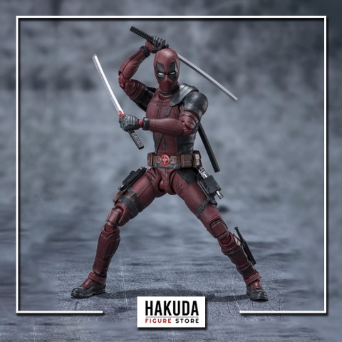Mô hình S.H.Figuarts 1/12 SHF Marvel Deadpool 2.0 - Chính hãng Bandai Nhật Bản