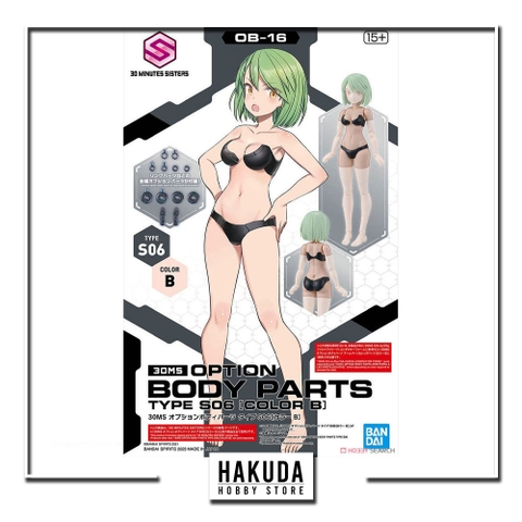 Mô hình phụ kiện 30MS OB16 Option Body Parts Type S06 (Color B) - Chính hãng Bandai Nhật Bản